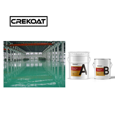 Topcoat Industrial Polyurethane Floor Coating Semi Gloss Waterproof Floor Paint