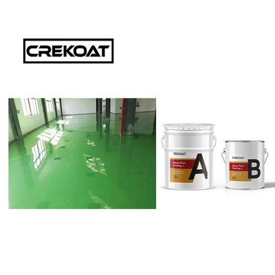 Topcoat Industrial Polyurethane Floor Coating Semi Gloss Waterproof Floor Paint