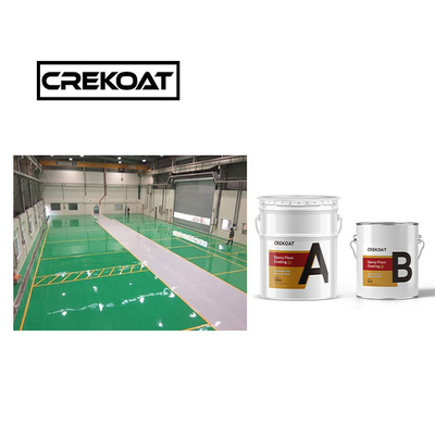 Decorative Urethane Floor Coating High Elasticity PU Floor Paint Tough