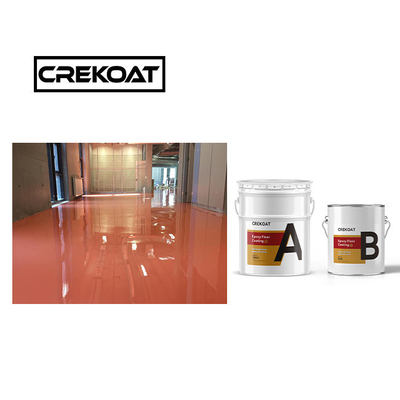 Decorative Urethane Floor Coating High Elasticity PU Floor Paint Tough