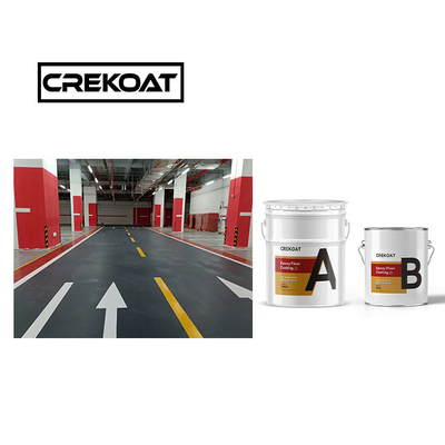 Low VOC Anti Slip Floor Coating Epoxy Paint Adhesion For Concrete