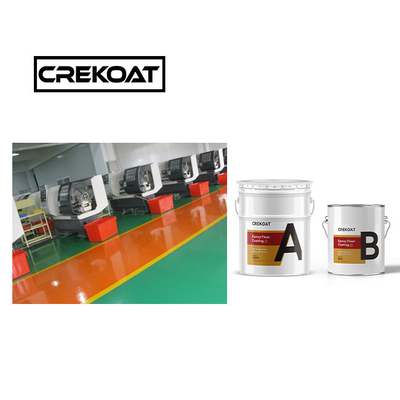 3mm Water Based Epoxy Coating Concrete Floor Paint Solvent Borne Adhesion