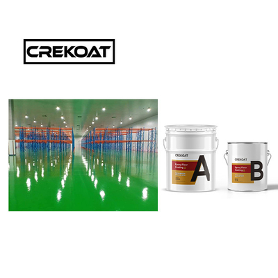 3mm Water Based Epoxy Coating Concrete Floor Paint Solvent Borne Adhesion