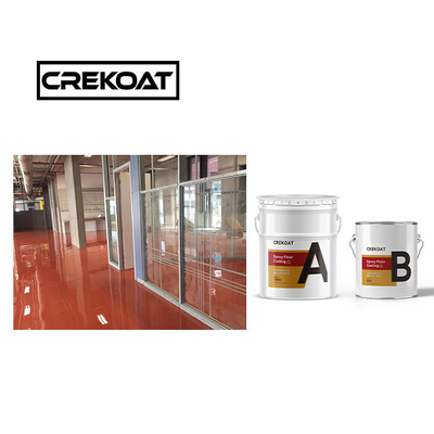 3mm Water Based Epoxy Coating Concrete Floor Paint Solvent Borne Adhesion