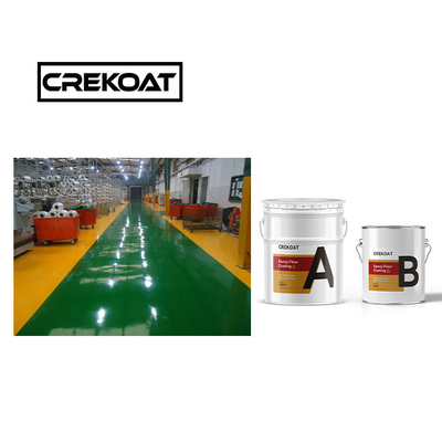 WB Waterborne Epoxy Floor Coating / Paint Moisture Proof Chemical Resistant