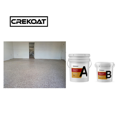 Minimal Odor Clear Polyurea Concrete Coating Fast Curing Two Part