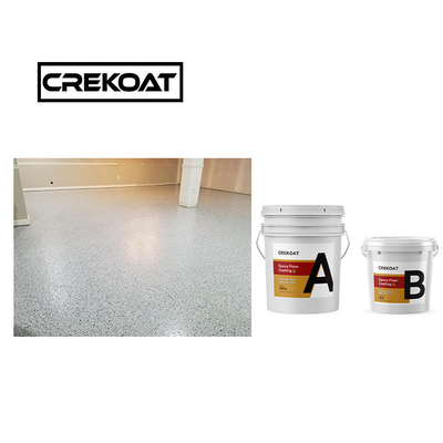 High Solids Polyaspartic Floor Coating / Paint Low Odor 1:1 Mix Ratio