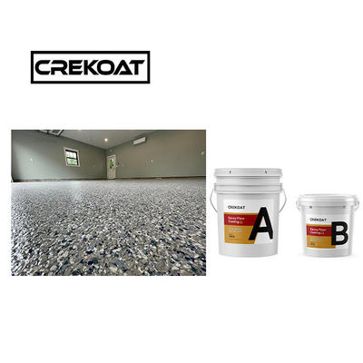 UV Stability Polyurea Polyaspartic Floor Coating Superior Chemical Resistance