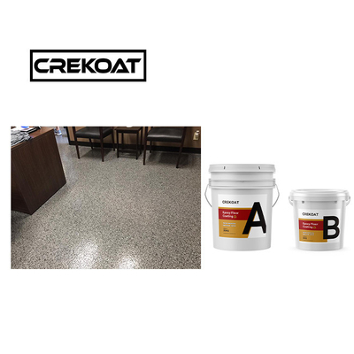 Polyaspartic Decorative Epoxy Floor Paint Seamless Flake Epoxy Coating