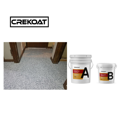 Anti Slip Epoxy Colour Flake Coating Clear Waterproof Epoxy Floor Coating