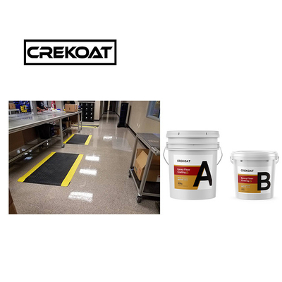 Low VOC Decorative Epoxy Resin Floor Coating 3mm High Build