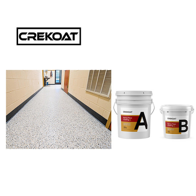 Defoaming High Gloss Epoxy Spray Paint Non Toxic Durable Resinous Floor Coatings