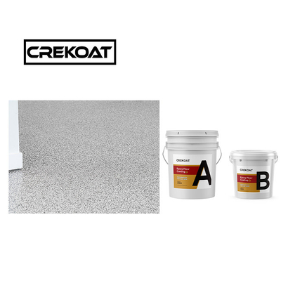 Hardness Exterior Epoxy Floor Coating Adhesion Polyaspartic UV Stable Coating