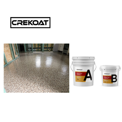 Seamless Flake Epoxy Resin Floor Coating Self Leveling 12 Months Shelf Life