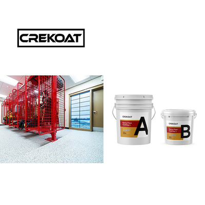 Defoaming High Gloss Epoxy Spray Paint Non Toxic Durable Resinous Floor Coatings