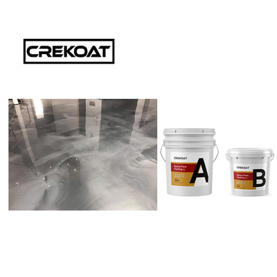 Odorless Heavy Duty Epoxy Resin Coating 1mm Metallic Dynamic