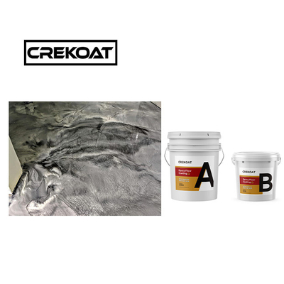 Odorless Pure Anti Slip Epoxy Floor Coating Low Viscosity Zero VOC
