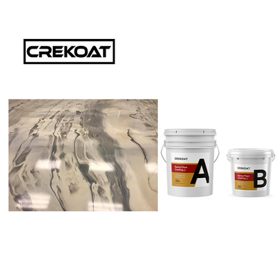 Odorless Pure Anti Slip Epoxy Floor Coating Low Viscosity Zero VOC