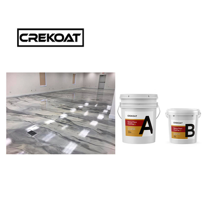 Unmatched Countertop Metallic Epoxy Floor Coating Zero VOC Seamless High Build