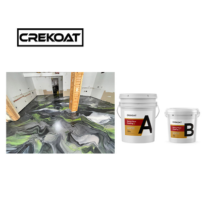 Seamless UV Resistant Clear Coating /  Epoxy Coating 3mm Cleanable