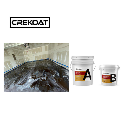 Clear Water Resistant Metallic Epoxy Floor Coating Paint Unparalleled Seamless
