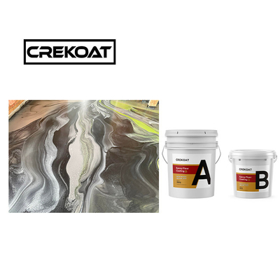 Clear Water Resistant Metallic Epoxy Floor Coating Paint Unparalleled Seamless