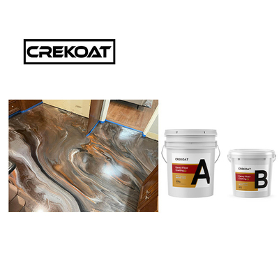 3mm Marble Metallic Epoxy Floor Coating No Bubbles Quick Curing