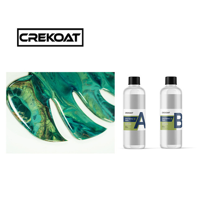 Crystal Clear Epoxy Resin Art Kit Craft Self Leveling Easy Mix 1:1 Ratio