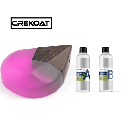 Brilliant Deep Pour Clear Epoxy Rigid 2 Part Clear Resin Anti Yellowing For Crafts
