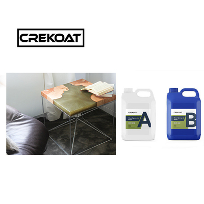 2 Part Slow Curing Deep Pour Epoxy Resin For Tables And Molds
