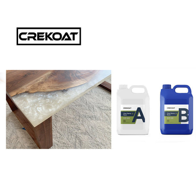 Hardness 2 Part Self Leveling Epoxy Resin Low Viscosity For Casting Molding