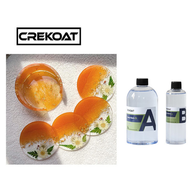 MSDS Liquid Glass Epoxy Resin Casting And Coating Self Degassing