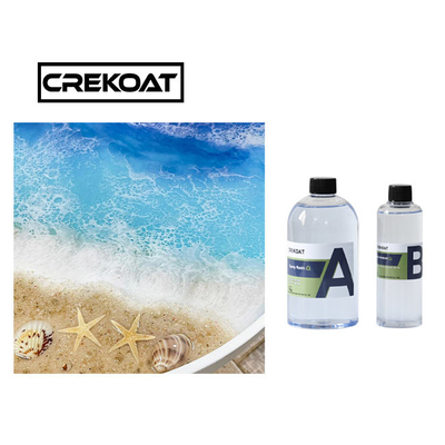 Ultra Clear Epoxy Resin Strong Transparent UV Resistant Countertop