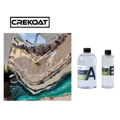 Ultra Clear Epoxy Resin Strong Transparent UV Resistant Countertop