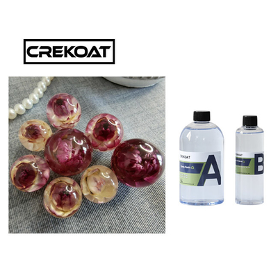 Safe Odorless High Gloss Clear Epoxy Resin Crystal Art Resin Kit BPA Free