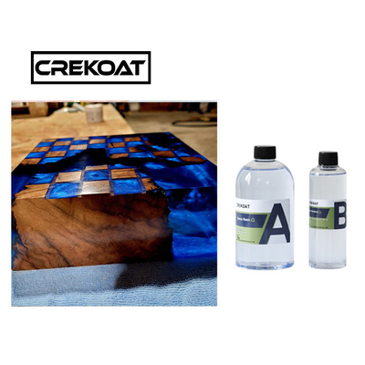 High Build Liquid Glass Table Top Art Clear Epoxy Resin Two Component