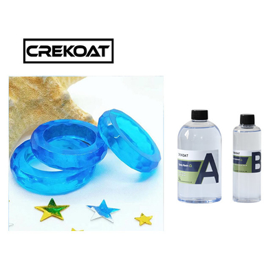MSDS Epoxy Resin Kits Crystal Clear Casting Resin For Tumblers Jewelry