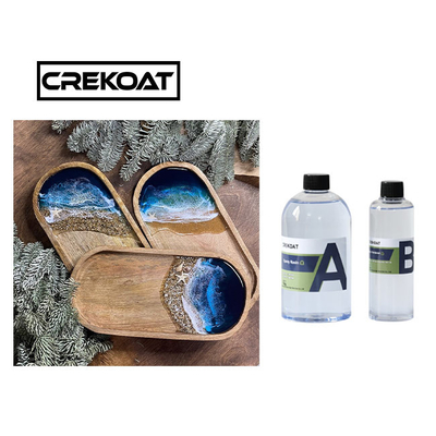 Excellent Air Release Clear Epoxy Resin For River Tables Deep Moulds Wood