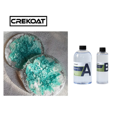 2 Part Food Grade Crystal Clear Casting Epoxy Art Resin Non Flammable