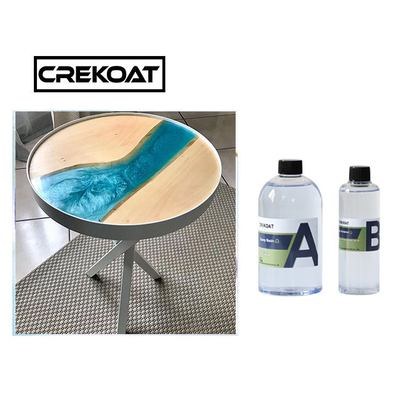 High Gloss Self Levelling Crystal Clear Epoxy Resin For Jewelry Table Top
