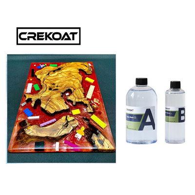 Fast Drying DIY Art Craft Epoxy Resin For Wood Quick Shiny Gloss Finish