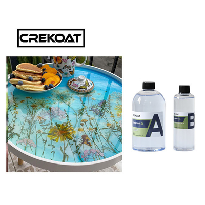 High Gloss Ultra Clear Epoxy Resin For Artwork Creation UV Resistant