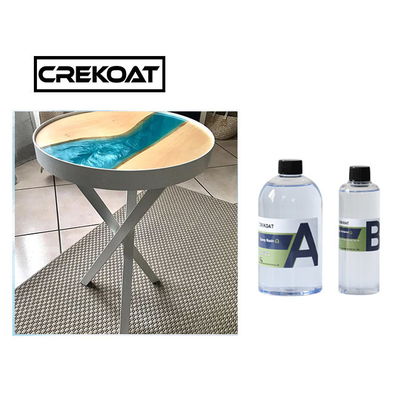 High Gloss Ultra Clear Epoxy Resin For Artwork Creation UV Resistant