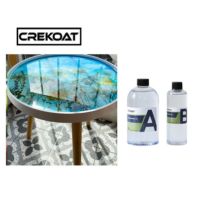 High Gloss Ultra Clear Epoxy Resin For Artwork Creation UV Resistant