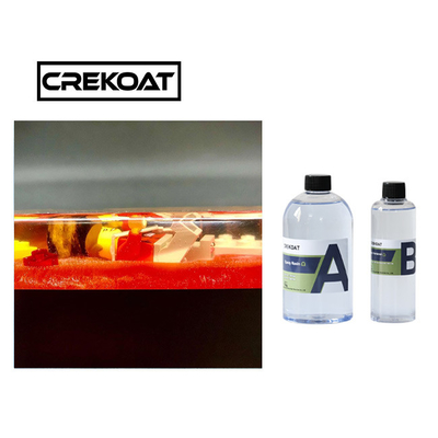 High Gloss Ultra Clear Epoxy Resin For Artwork Creation UV Resistant