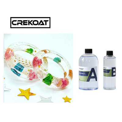 High Gloss Ultra Clear Epoxy Resin For Artwork Creation UV Resistant