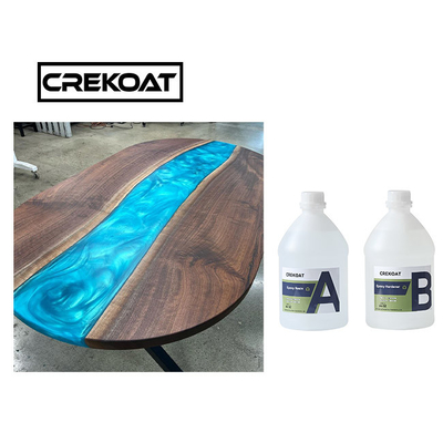 TDS Fast Curing Deep Pour Epoxy Resin For Table Top Countertop River Table Wood