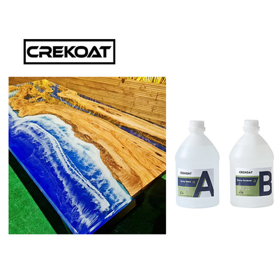 TDS Fast Curing Deep Pour Epoxy Resin For Table Top Countertop River Table Wood