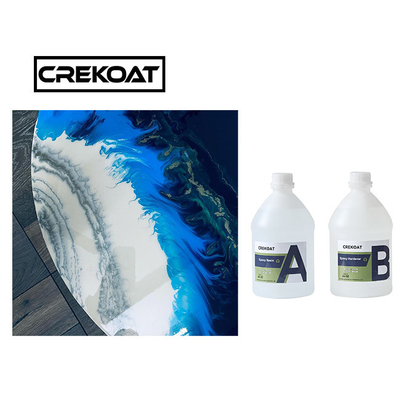 UV Resistance Crystal Clear Epoxy Resin For River Tables Jewelry Casting