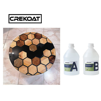 Crystal Clear Liquid Glass Epoxy Resin For River Table Casting